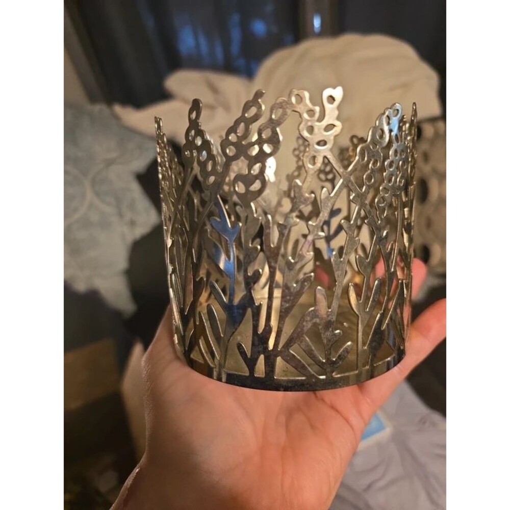 Bath & Body Works Gold Tree Branch 3-Wick Candle Holder Sleeve